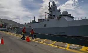 中国军舰到委内瑞拉，美国急了，联合国却站队了？