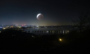 城事｜不同视角，同一种震撼！全球红月亮神图大PK