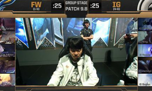 英雄联盟:IG上路崩盘但JKL四杀救主 逆转FW5连胜