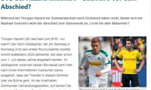 学拜仁?多特买小阿扎尔也压价 不行就明夏免签