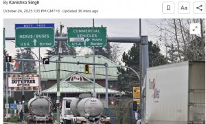 特朗普:美国终止与加拿大的所有贸易谈判