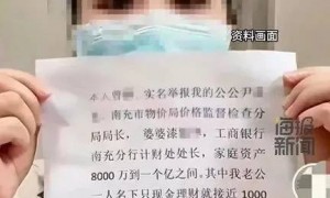 女子举报公婆有近亿资产,官方通报